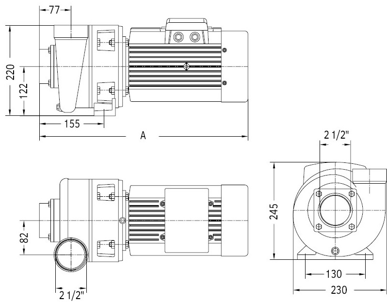     (36 3/, 1,5  230/400), Pahlen P2000FLO /115201