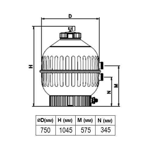   CANTABRIC Ø 750 , 21 3/,   