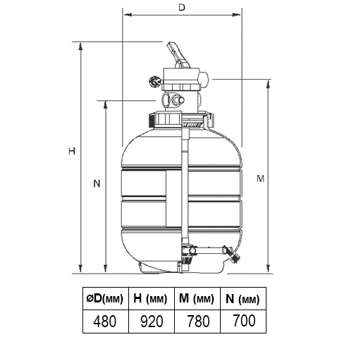    MILLENNIUM Ø 480 , 9 3/,   