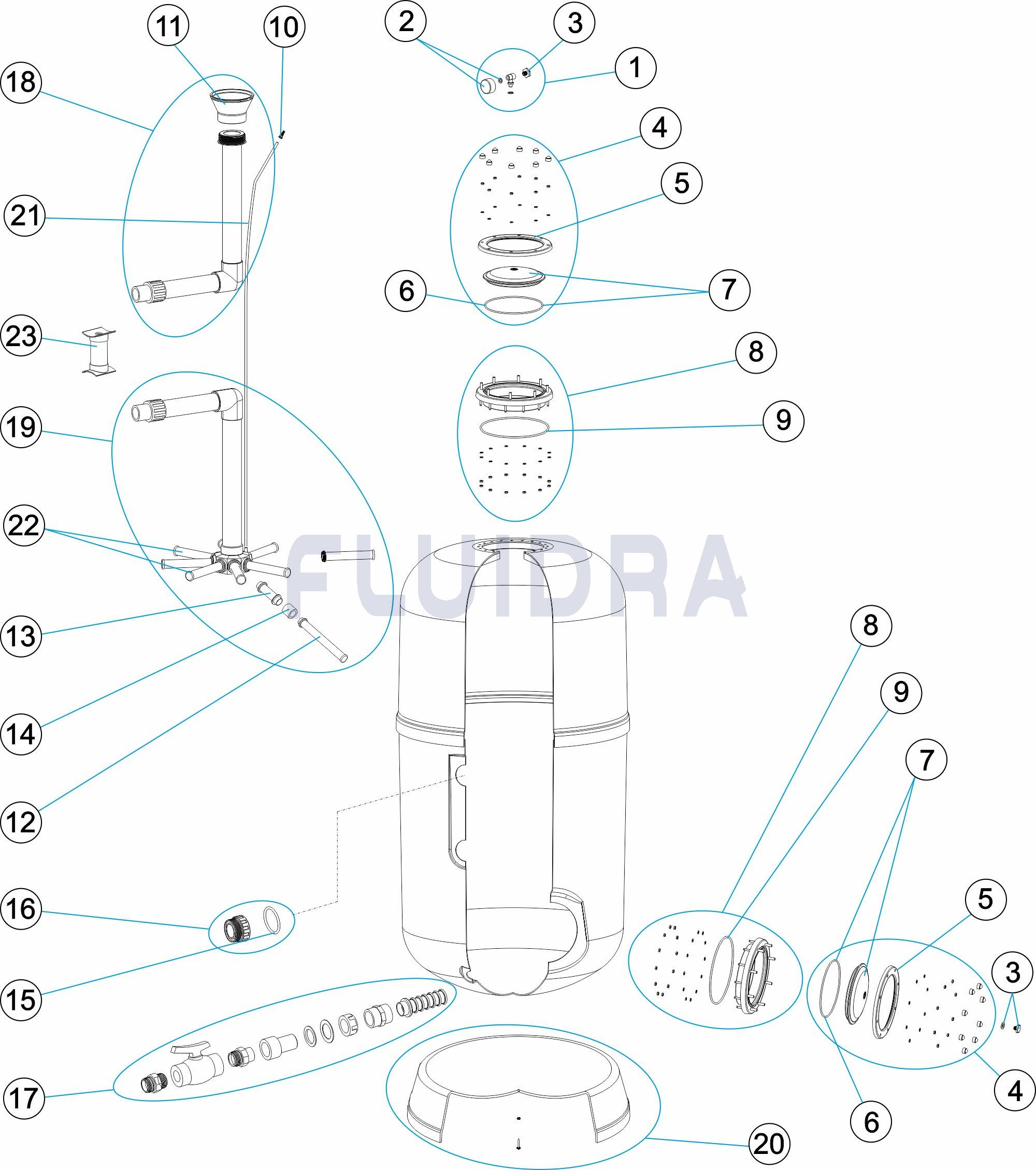   ARTIC PLUS Ø 800 , 25 3/,   ,  1,2  . 36054-100