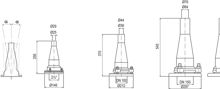   Lance jet DN 150, 48 mm  186-401 3/ . BCB2102